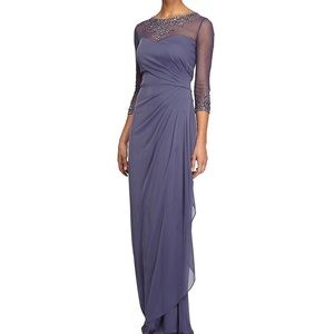 Alex evenings evening gown never worn size 14